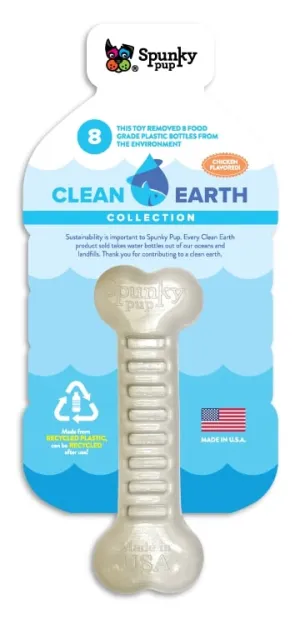 Spunky Pup Clean Earth Recycled Chew Bone