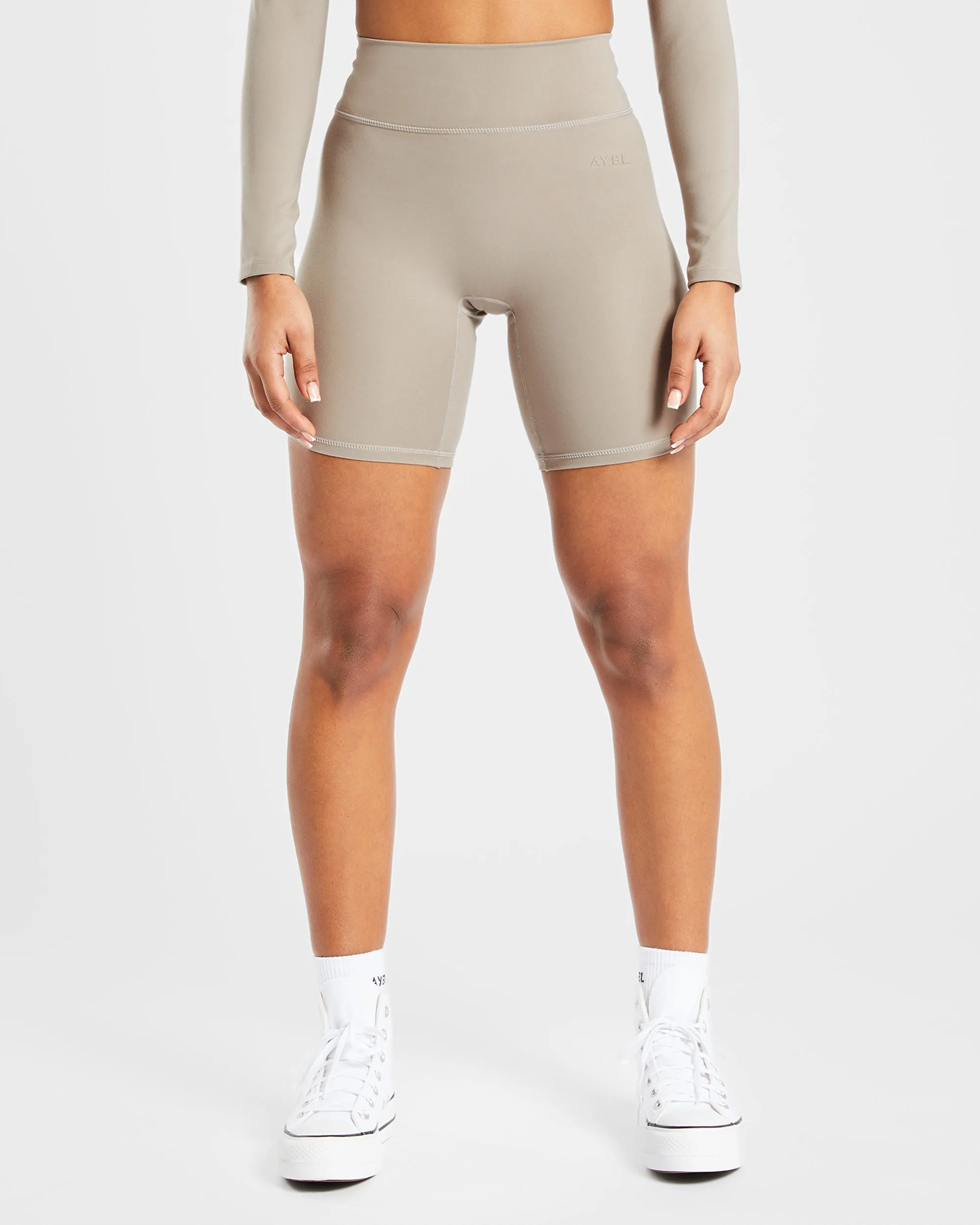 Staple Cycling Shorts - Muted Taupe