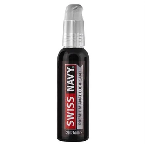 Swiss Navy Premium Silicone Anal Lubricant - 2 Oz.