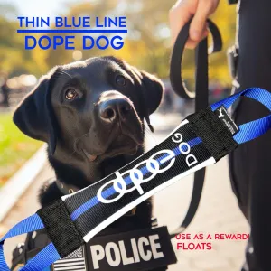 Thin Blue Line Dope Dog Fire Hose Training Tug