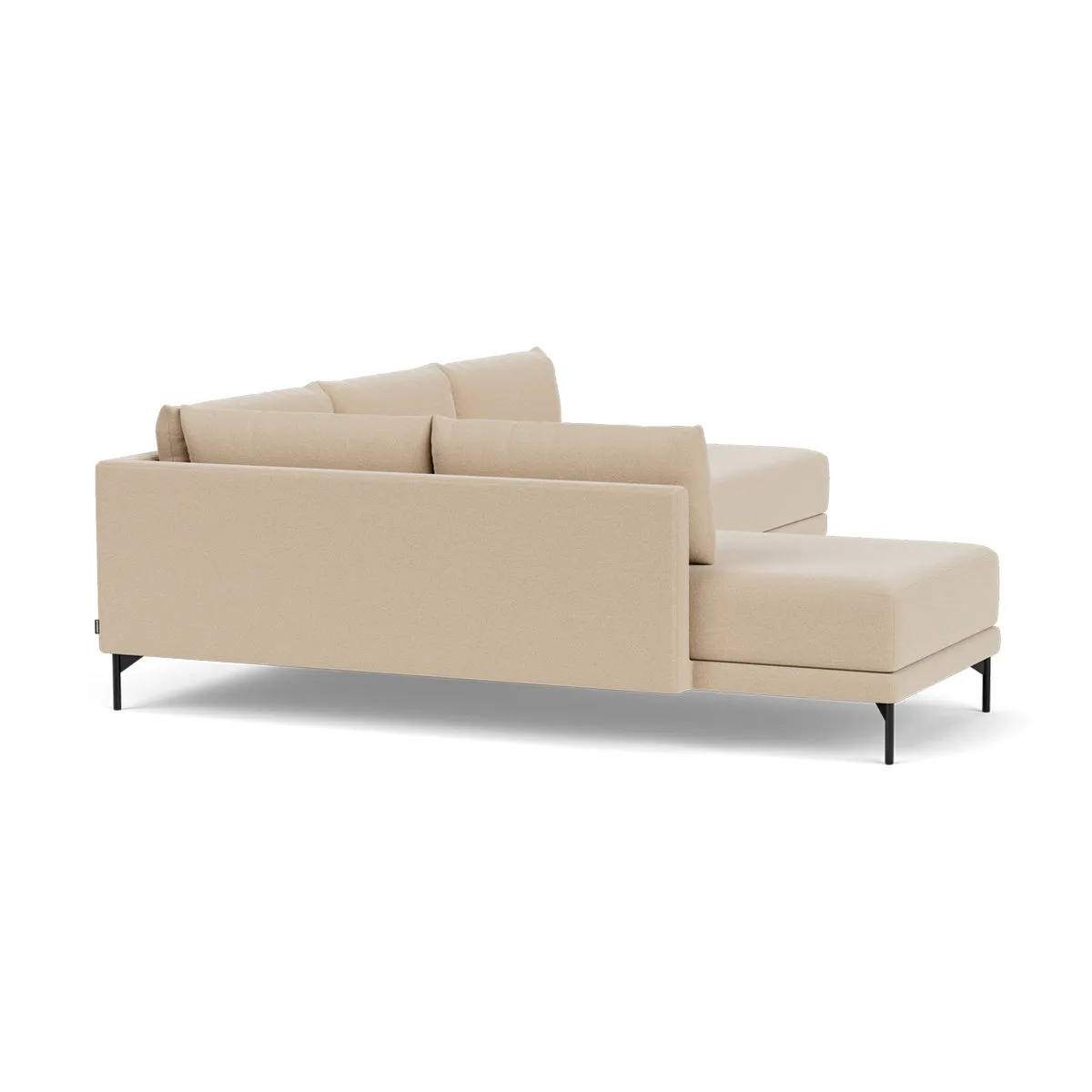 Vivica Fabric Left Sofa Bed (Form Cream)