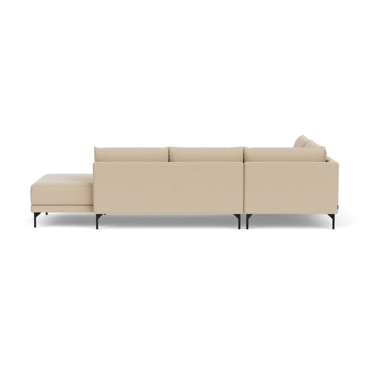 Vivica Fabric Left Sofa Bed (Form Cream)