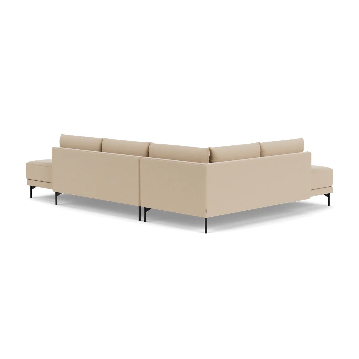 Vivica Fabric Left Sofa Bed (Form Cream)