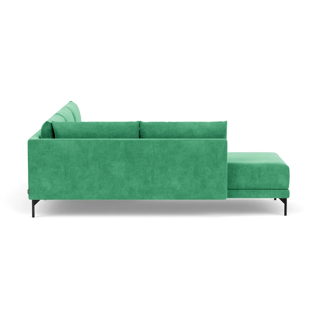 Vivica Fabric Left Sofa Bed (Grass Green)