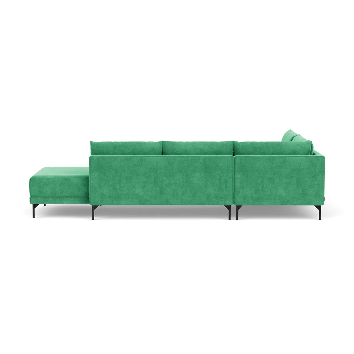 Vivica Fabric Left Sofa Bed (Grass Green)