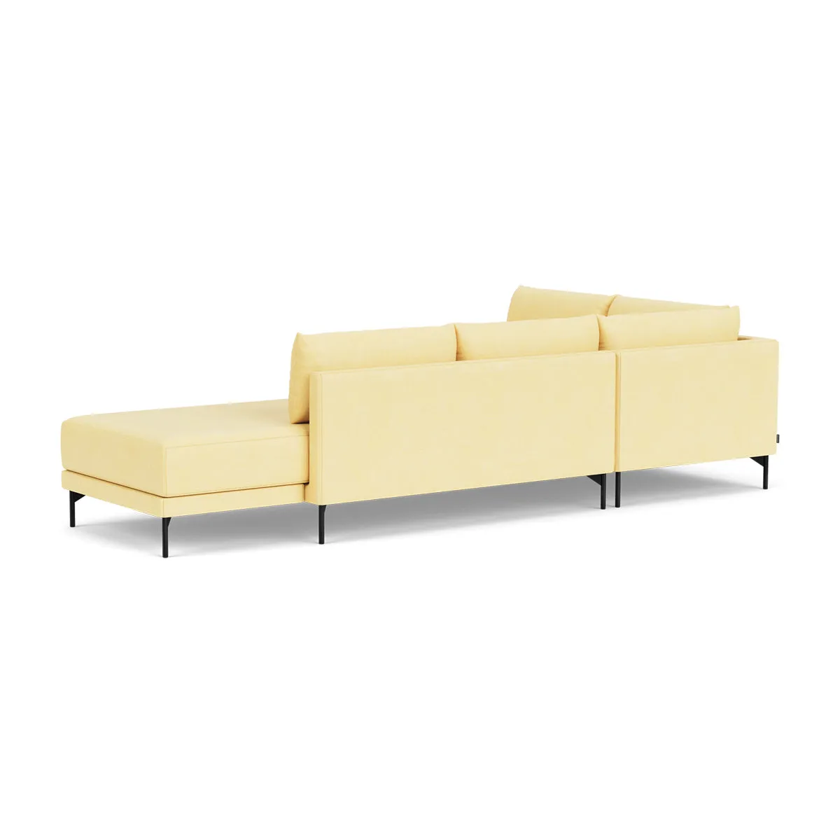 Vivica Fabric Left Sofa Bed (Sun)