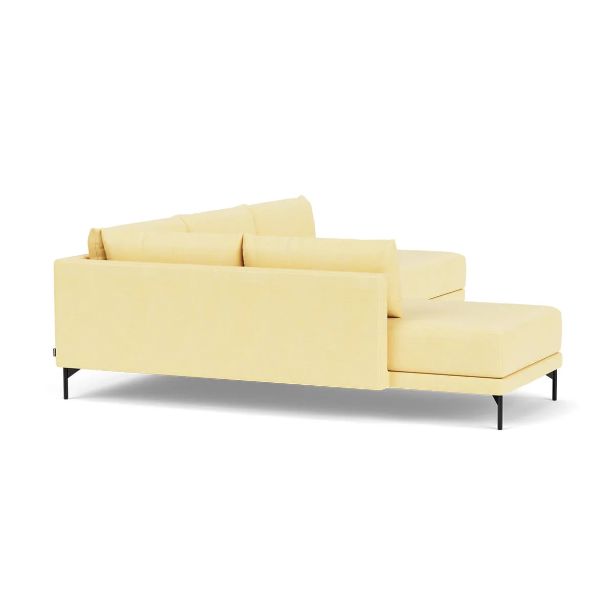 Vivica Fabric Left Sofa Bed (Sun)