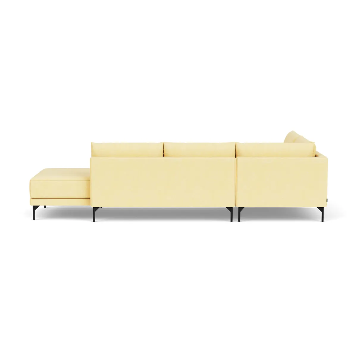 Vivica Fabric Left Sofa Bed (Sun)