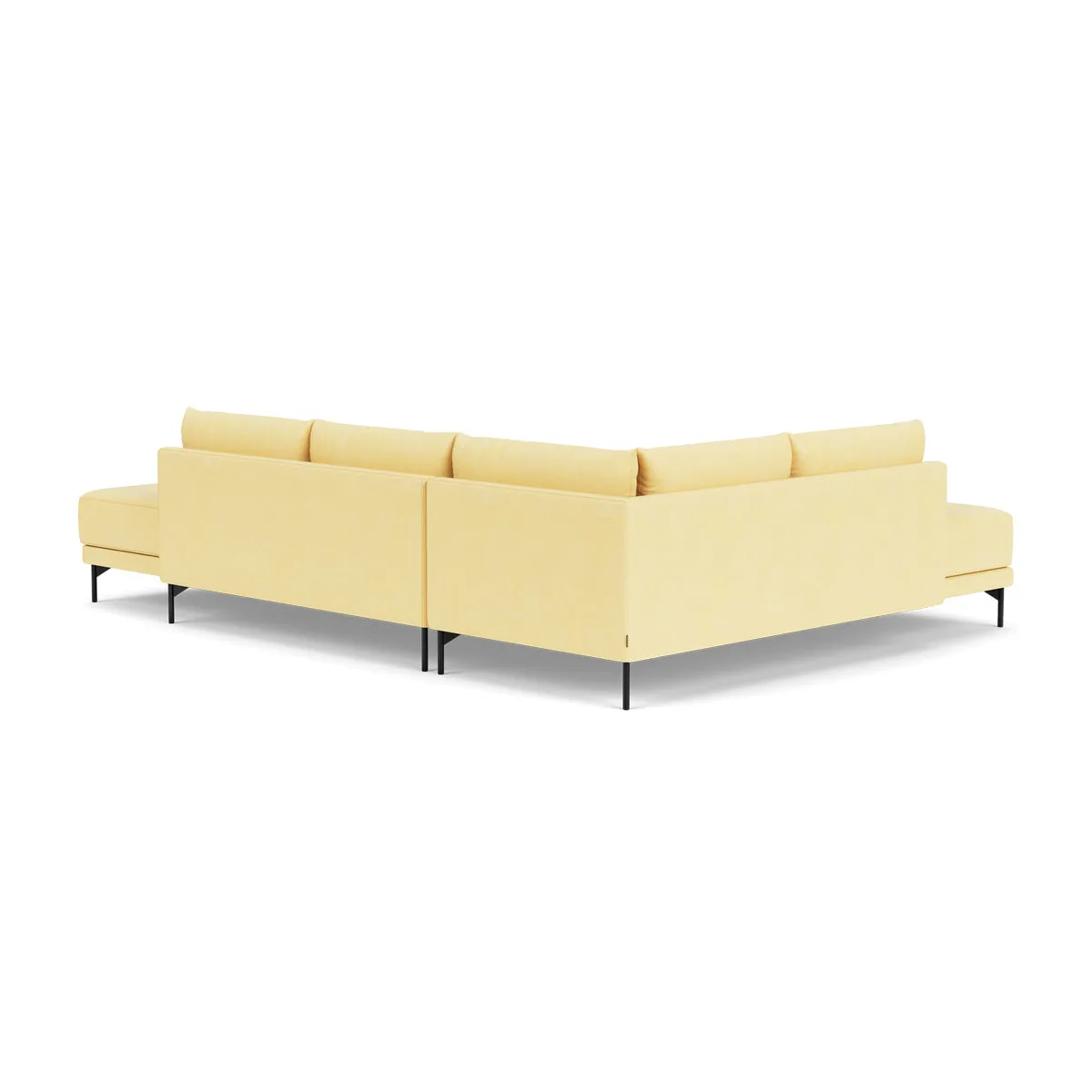 Vivica Fabric Left Sofa Bed (Sun)