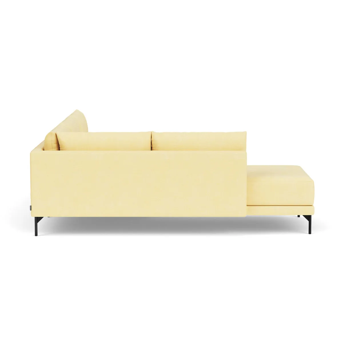 Vivica Fabric Left Sofa Bed (Sun)