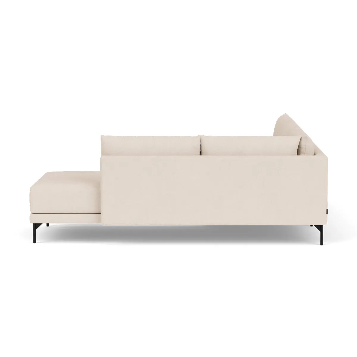 Vivica Fabric Right Sofa Bed (Sand)