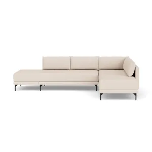 Vivica Fabric Right Sofa Bed (Sand)