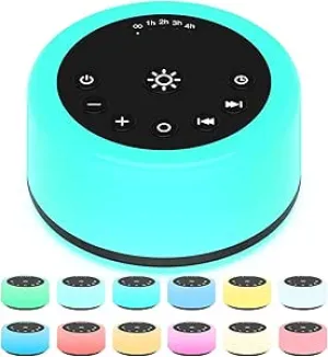 White Noise Machine and Color Nightlight