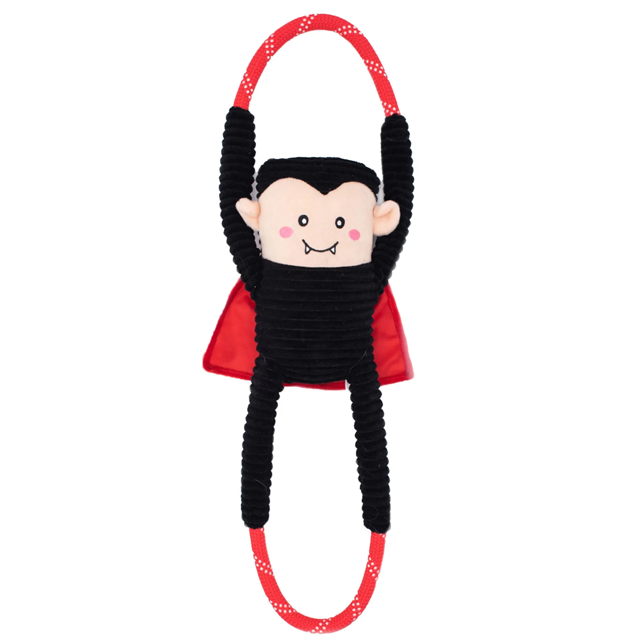 Zippy Paws Halloween Vampire RopeTugz Dog Toy